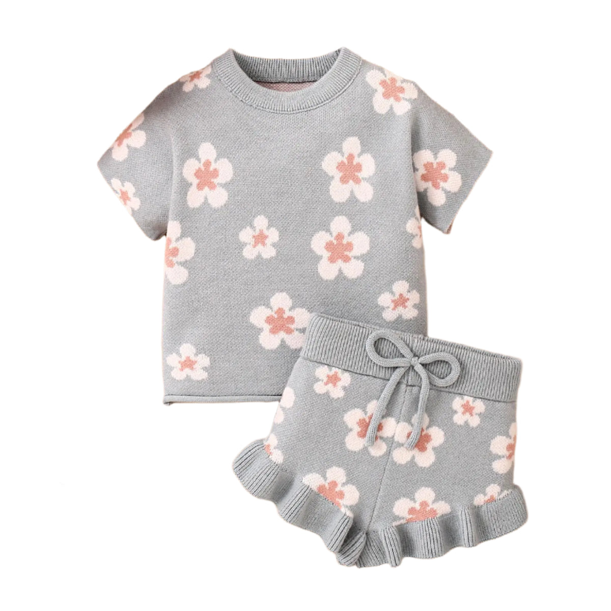 Flower Knit Set