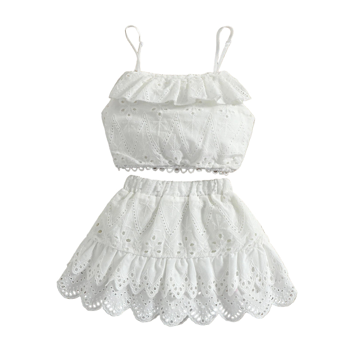 Elsa White Summer set