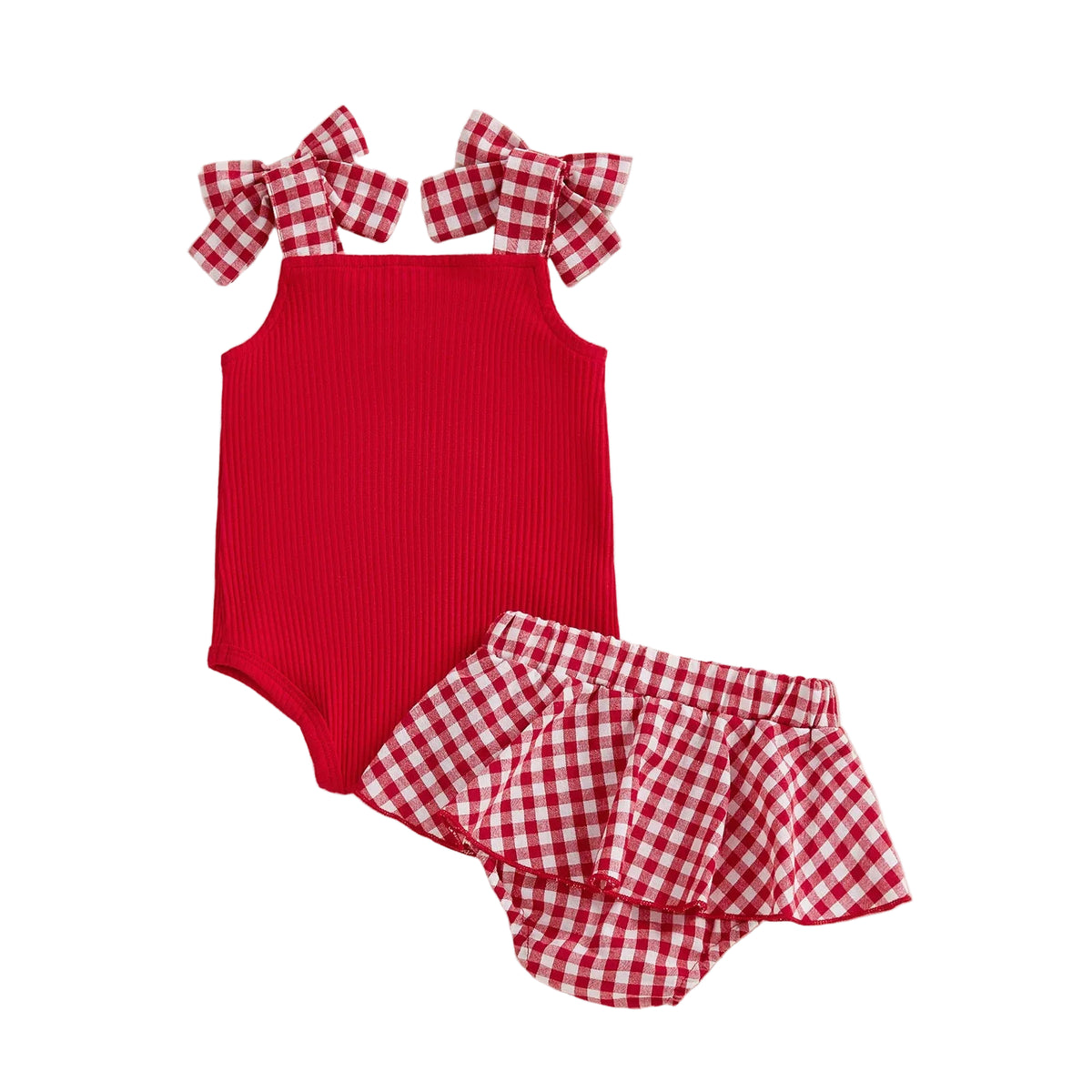 Gingham Cherries Set