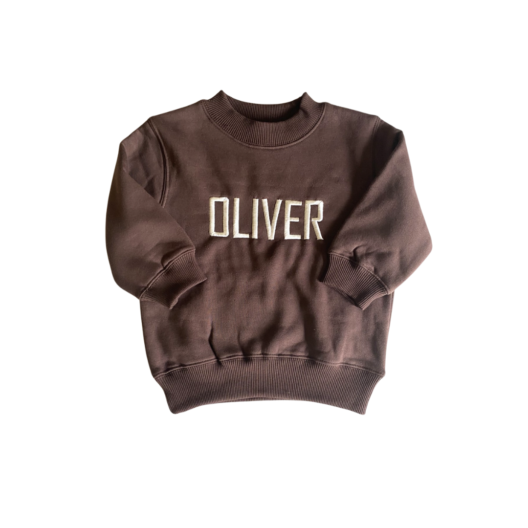 MLW By Design - Embroidered Fleece Jumper | Various Colours