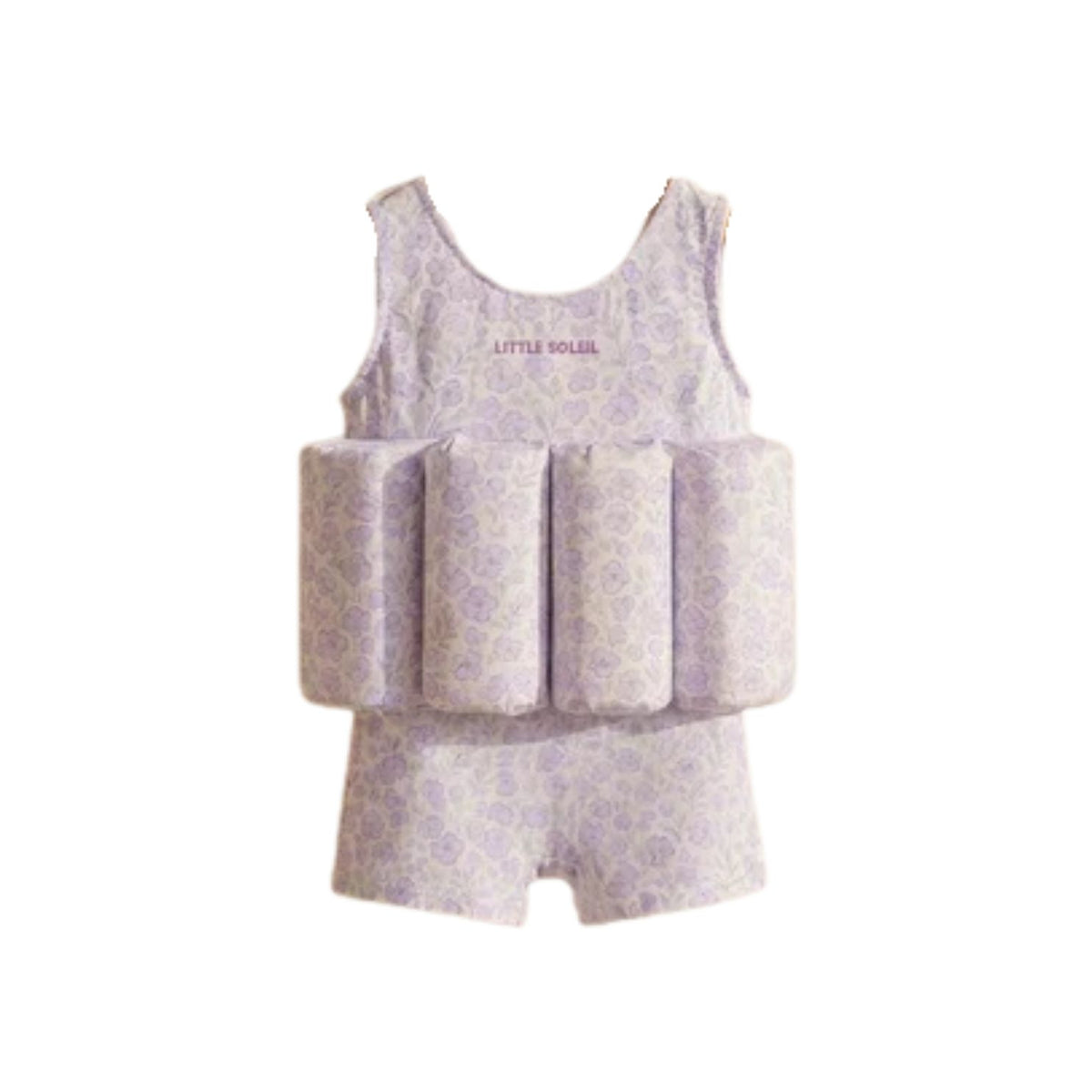 Little Soleil - Floatsuit | Lavender Short Sleeve