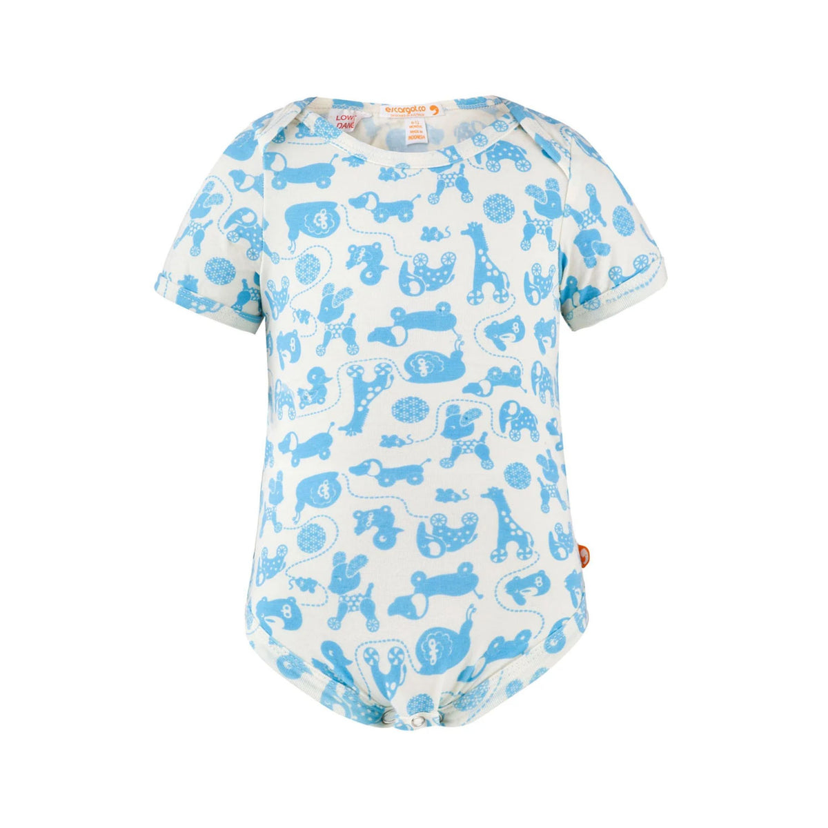 Sparkle Creative - Milk Cotton Mini Me Jumpsuit | Blue Vintage Toy