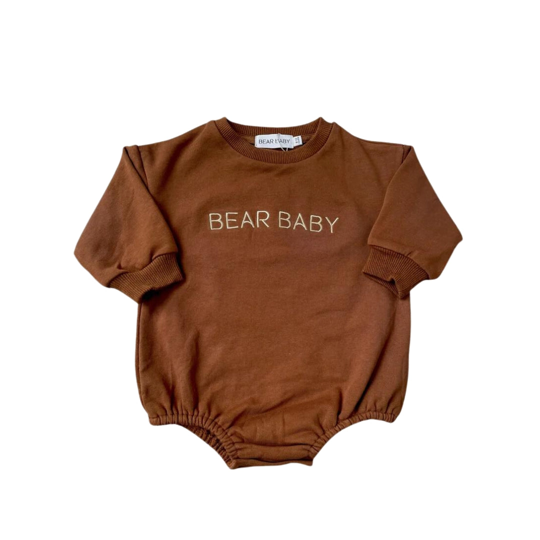 Bear Baby - Romper | Chocolate