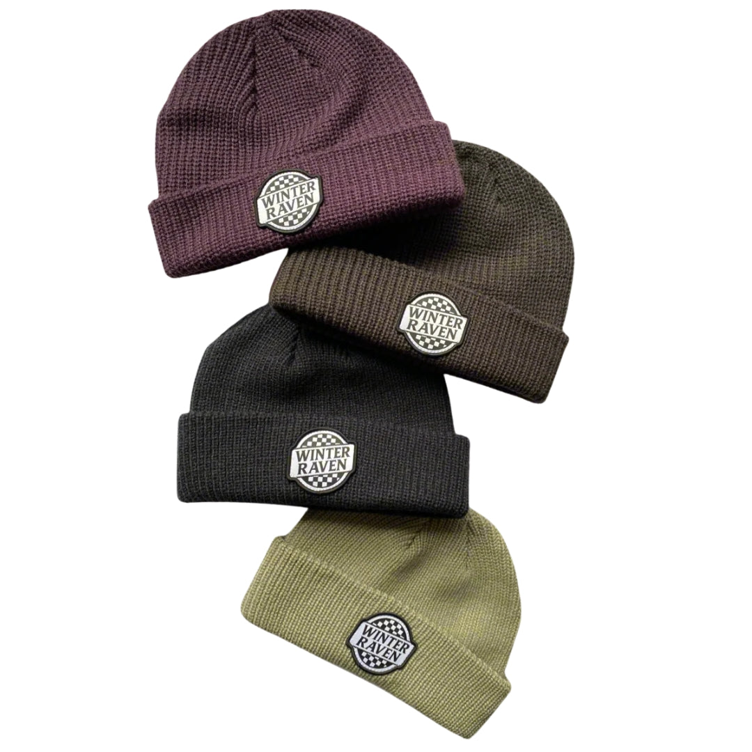 Winter and Raven - Checkmate Beanie | 4 Colours