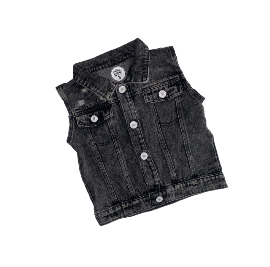 MLW By Design - Personalised Sleeveless Denim Jacket *LIMITED EDITION*