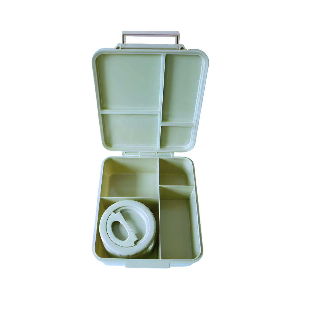 CMC Gold - Bento Lunch Box with Food Jar | Sage
