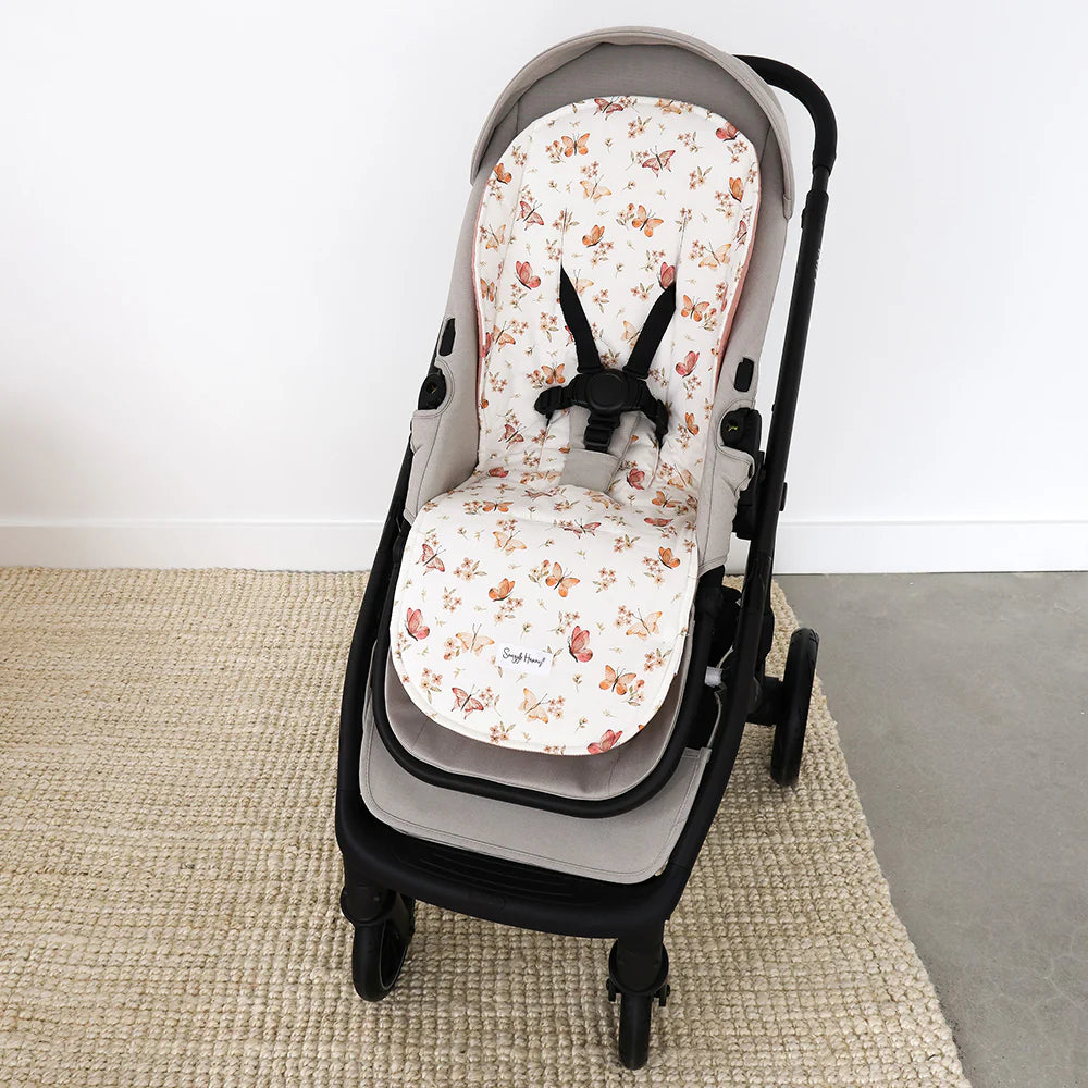 Snuggle Hunny Kids - Universal Organic Pram Liner | Butterfly