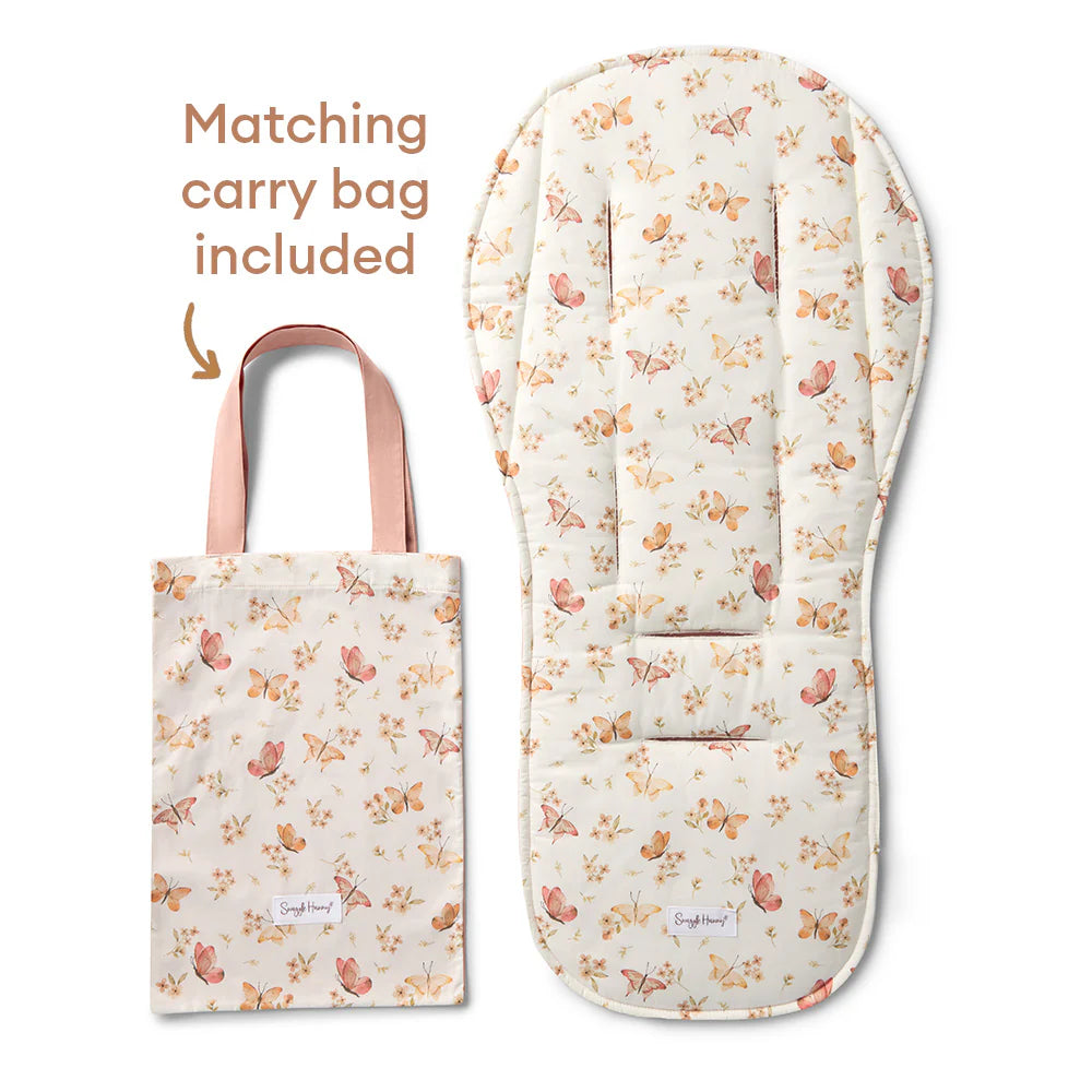 Snuggle Hunny Kids - Universal Organic Pram Liner | Butterfly