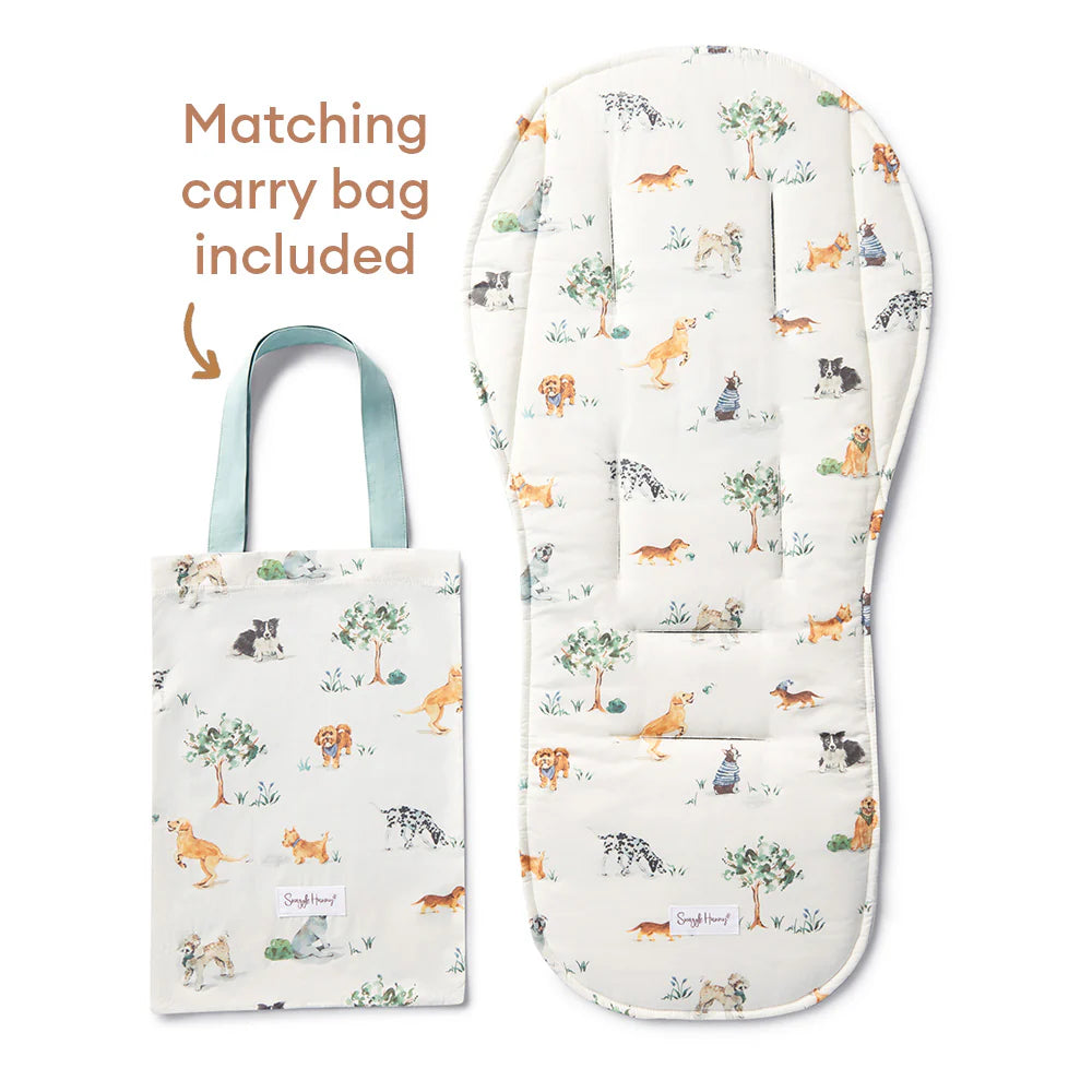 Snuggle Hunny Kids - Universal Organic Pram Liner | Dog Park