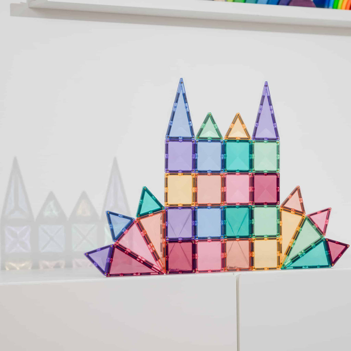 Connetix Tiles - 32 Piece Pastel Mini Pack