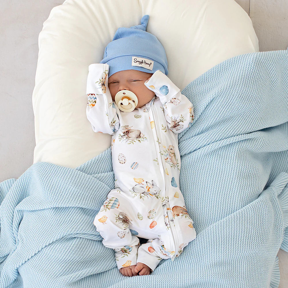 Snuggle Hunny Kids - Flopsy Bunnies Organic Snugglesuit Convertible Romper