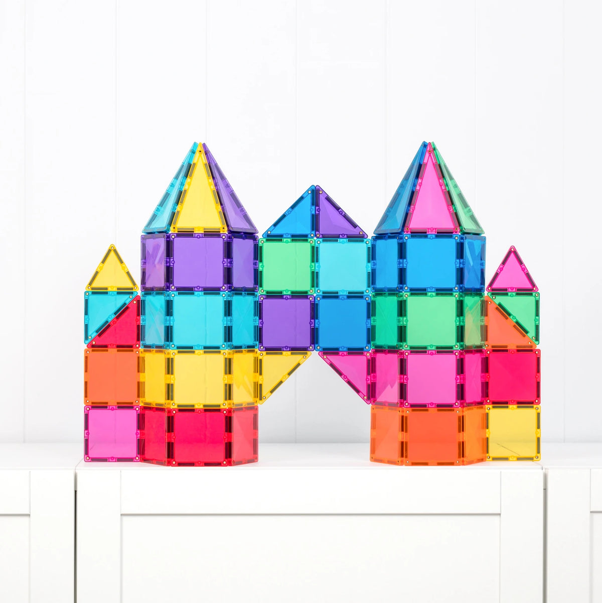 Connetix Tiles - 56 Piece Bright Starter Pack