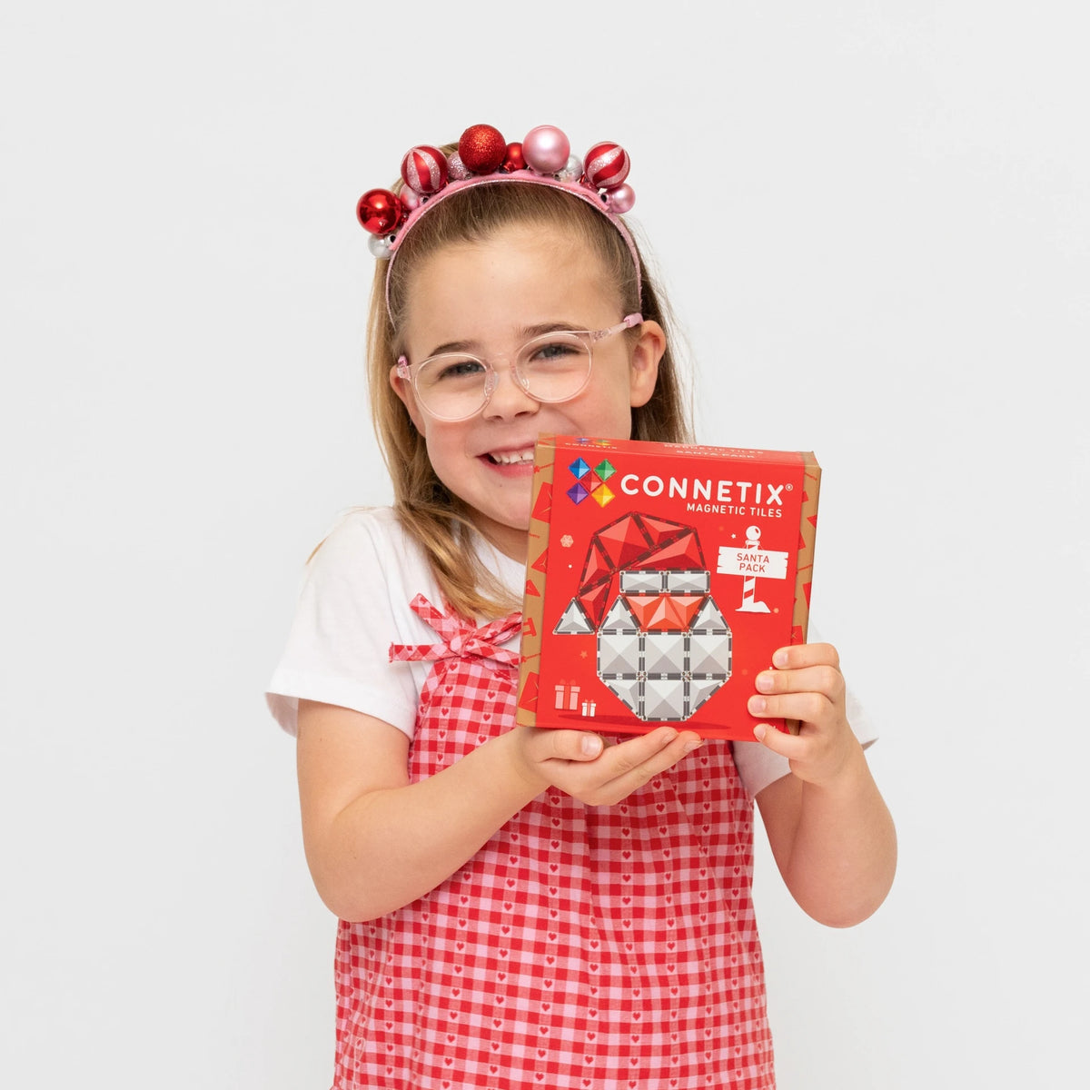Connetix Tiles - 17 Piece Christmas Santa Pack