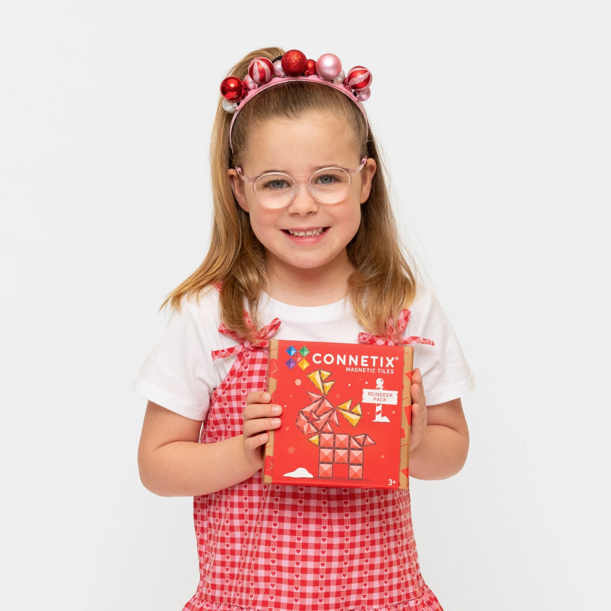 Connetix Tiles - 25 Piece Christmas Reindeer Pack