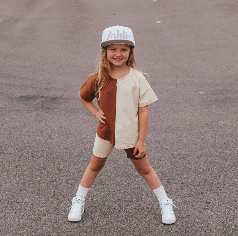 Ballerinas and Boys - Caramel Girls Bike Shorts (CLEARANCE)