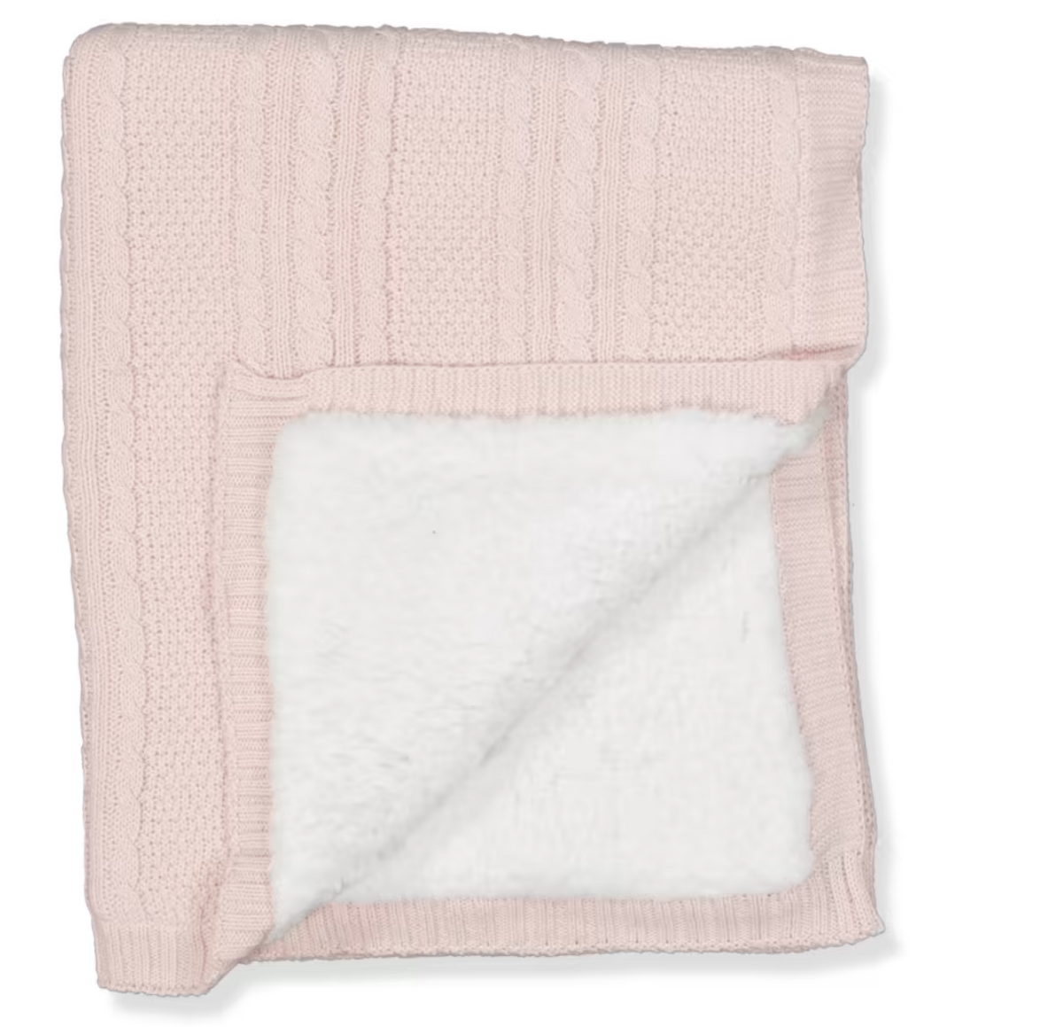 MLW By Design - Embroidered Cable Knit Blanket | 4 Colours