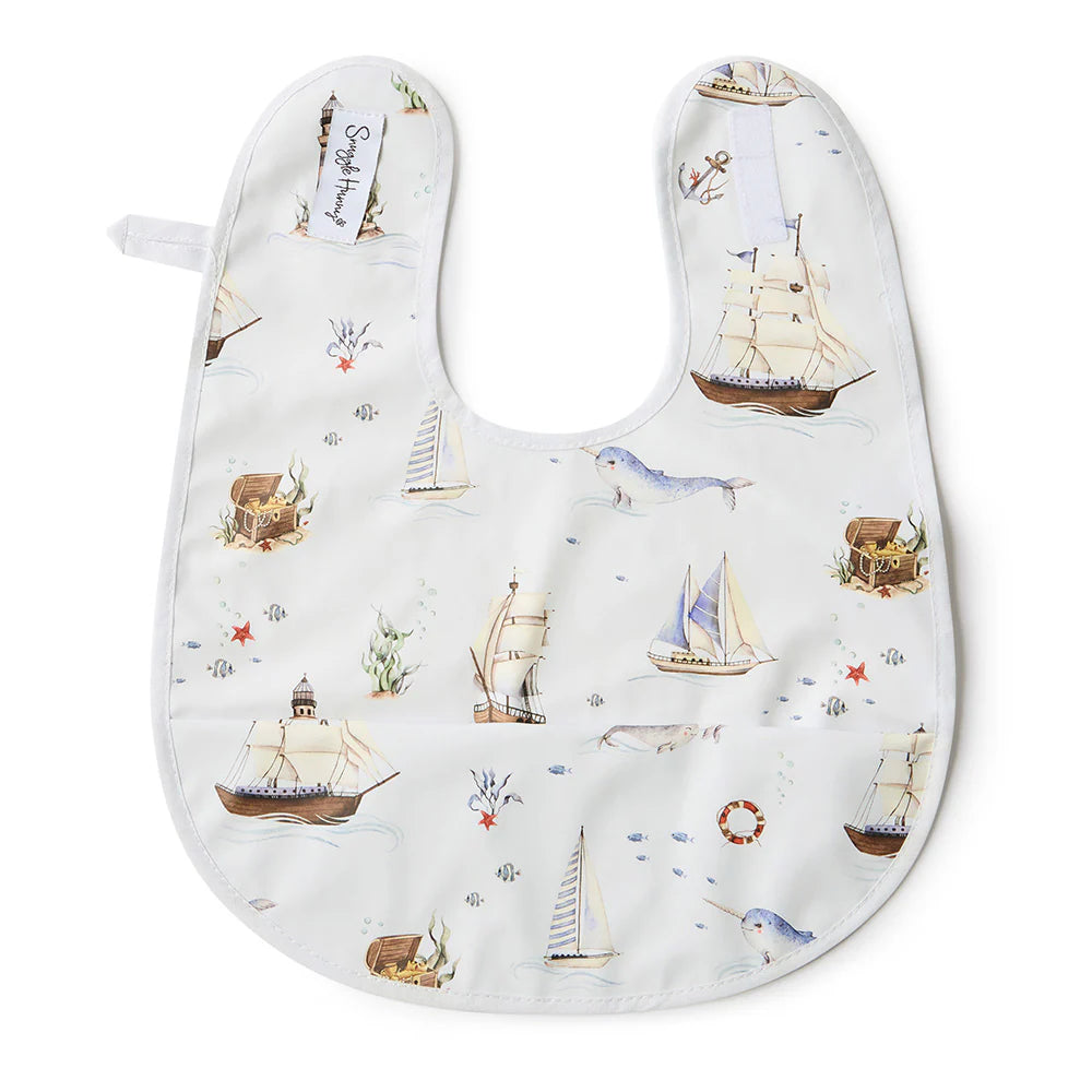 Snuggle Hunny Kids - Waterproof Snuggle Bib | Set Sail