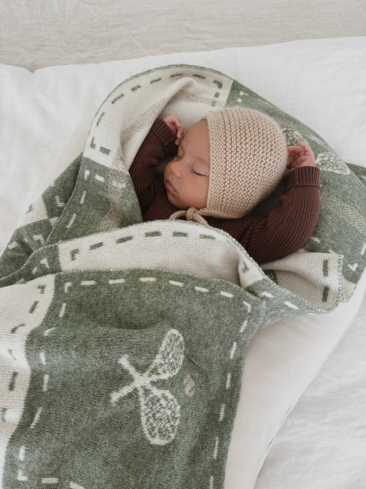Pop Ya Tot - Knitted Blanket | Old Sport