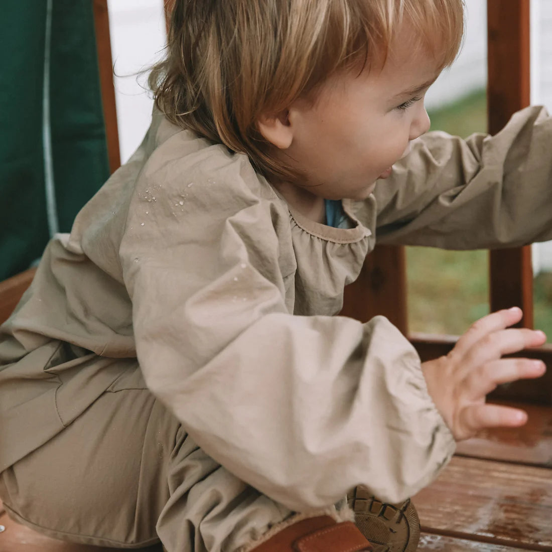 Little Mud co. - Messy Smock | Stone