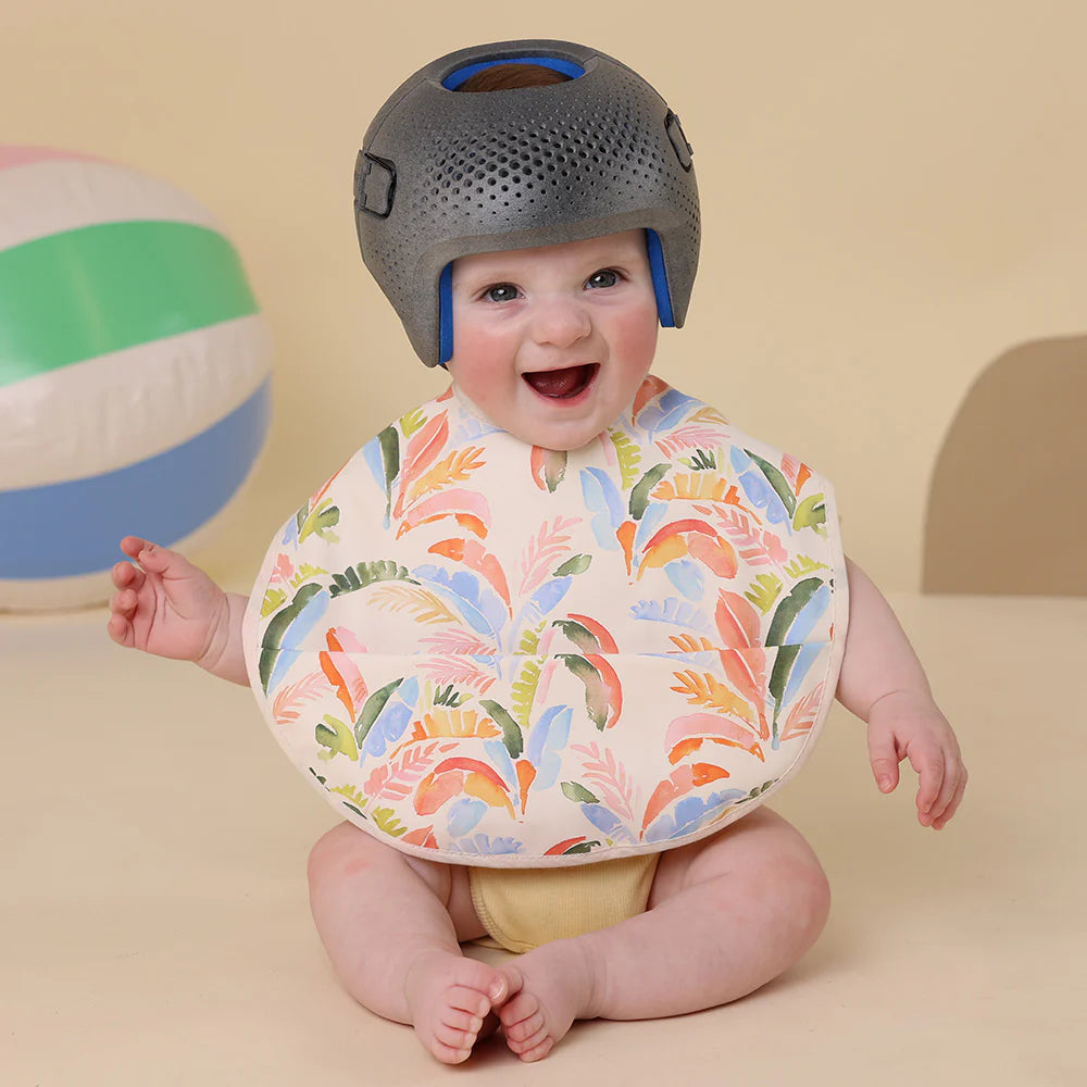 Snuggle Hunny Kids - Waterproof Snuggle Bib | Summer Palm