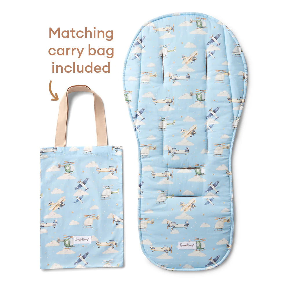 Snuggle Hunny Kids - Universal Organic Pram Liner | Taking Flight