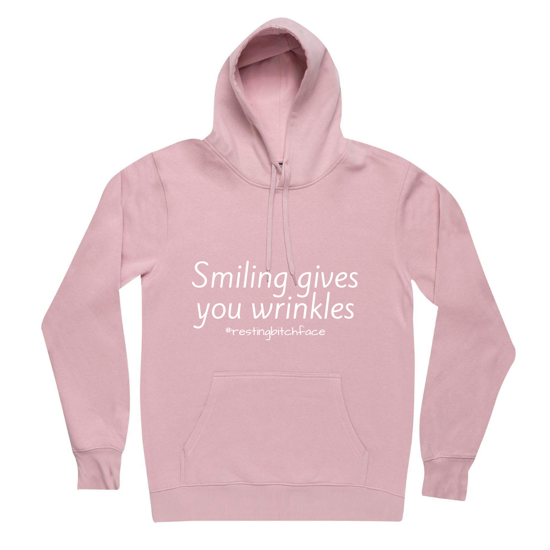MLW By Design - Wrinkles Adult Fleece Hoodie | Black or Pink