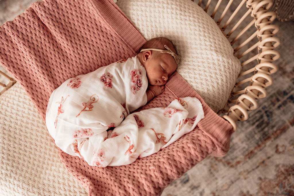 Snuggle Hunny Kids Ballerina Organic Muslin Wrap