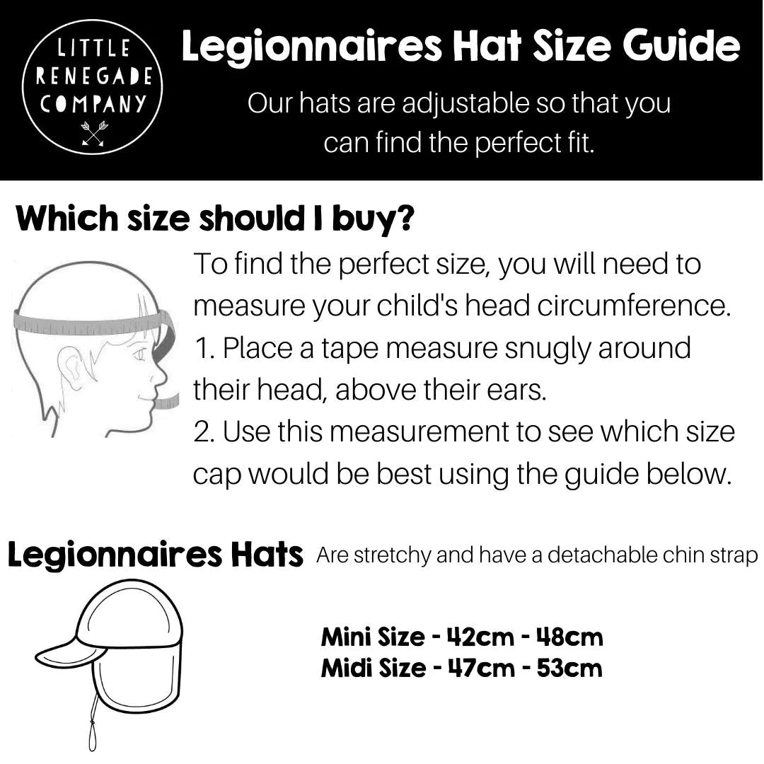 Little Renegade Company - Popsicle Legionnaires Reversible Hat