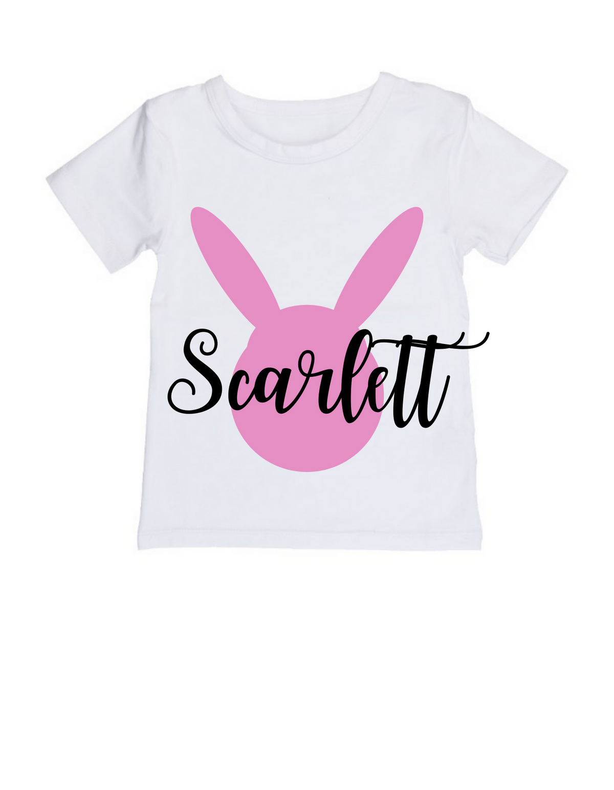 MLW By Design - Easter Personalised Tee | Pink