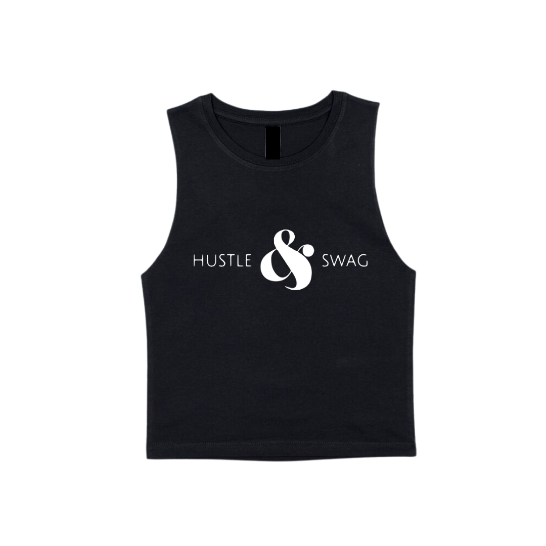 MLW By Design - Hustle & Swag Black Tank