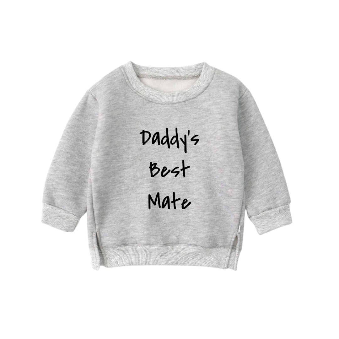 MLW By Design - Daddy's Best Mate Crew | Various Colours *LIMITED EDITION*