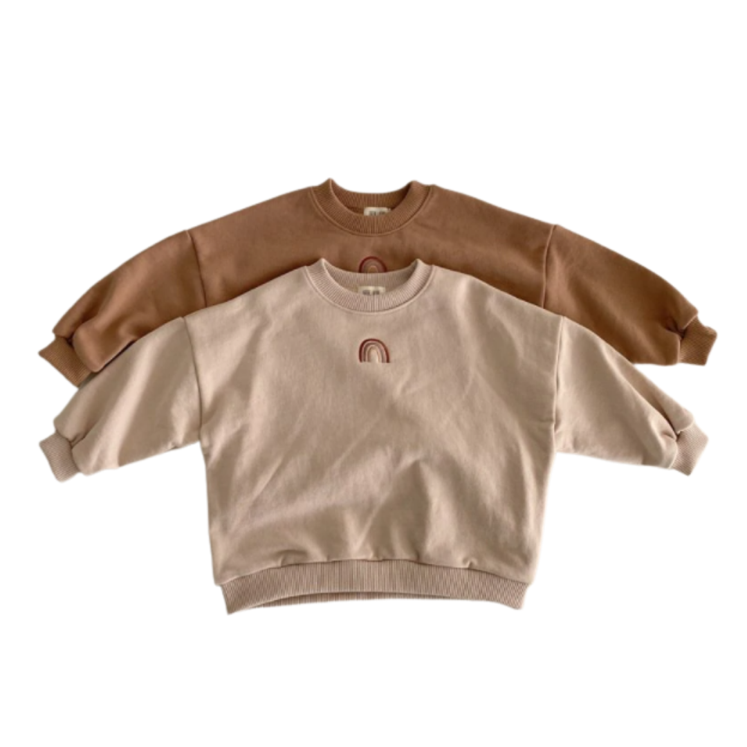 Rainbow Minimal Jersey | Brown