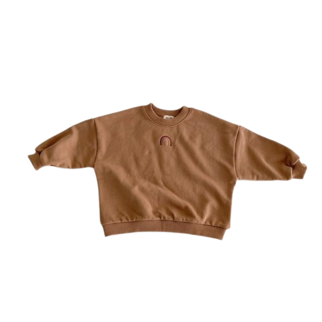 Rainbow Minimal Jersey | Brown