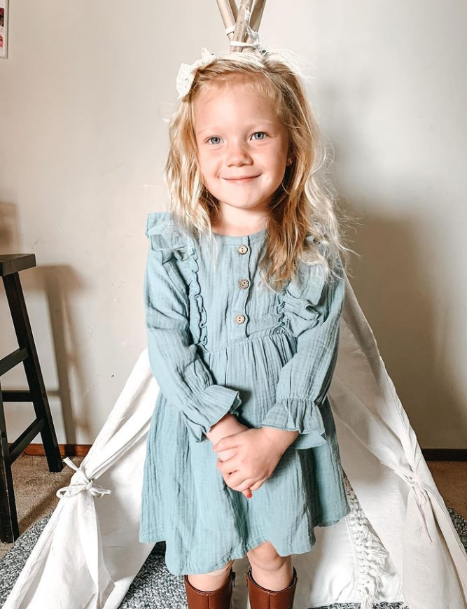 Anne-Marie Dress | Teal My Little Wardrobe Anne-Marie Dress | Teal My Little Wardrobe