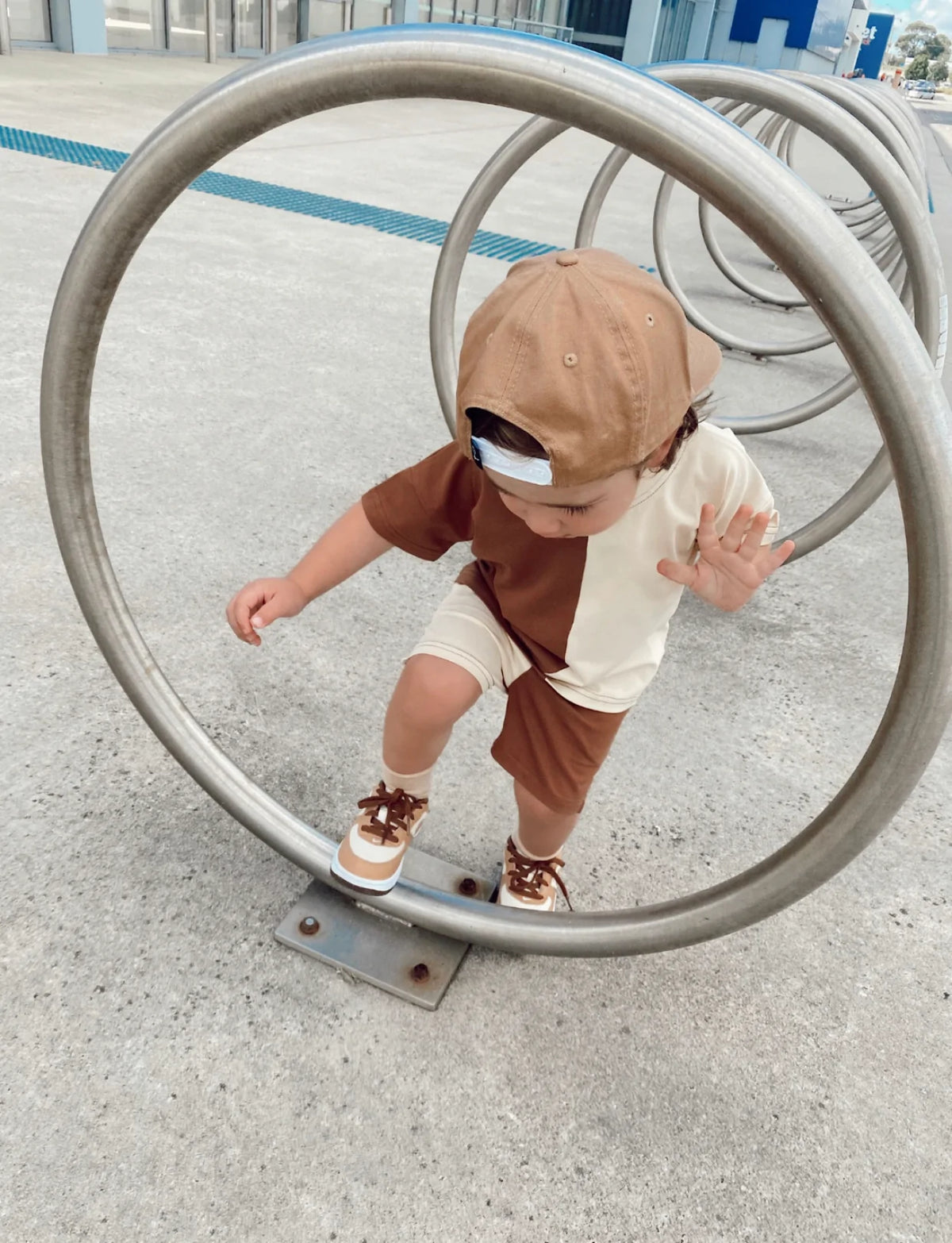 Ballerinas and Boys - Boys Caramel Shorts (CLEARANCE)