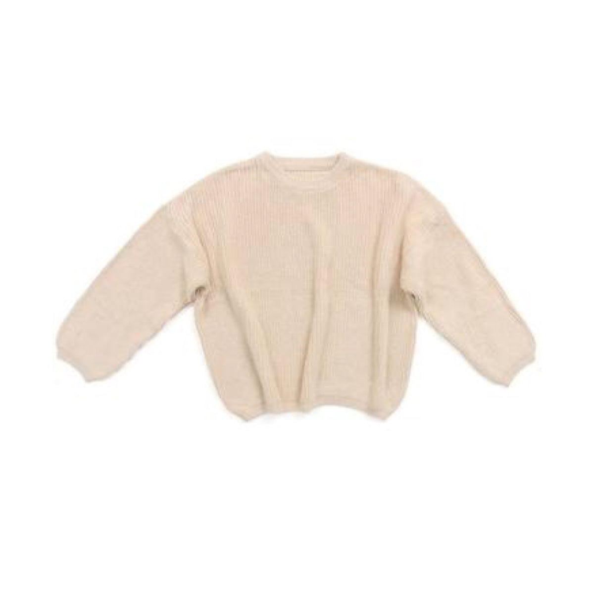 Cuddly Knit Sweater | Beige