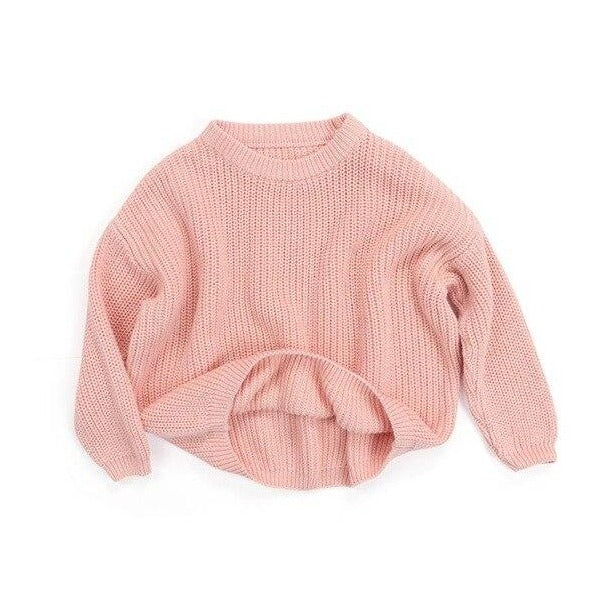 Cuddly Knit Sweater | Peach