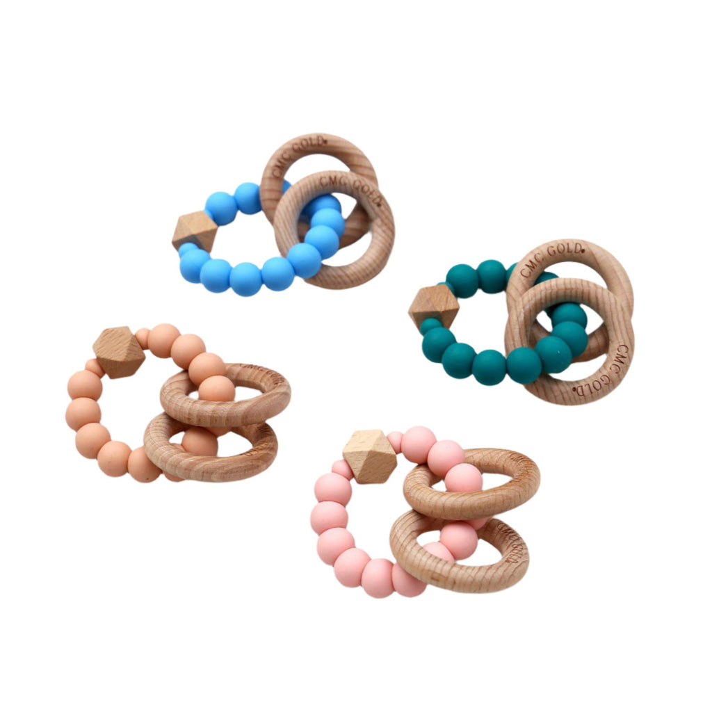 CMC GOLD - Hex & Silicone Teether – My Little Wardrobe